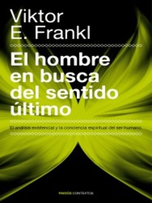 cover image of El hombre en busca del sentido último